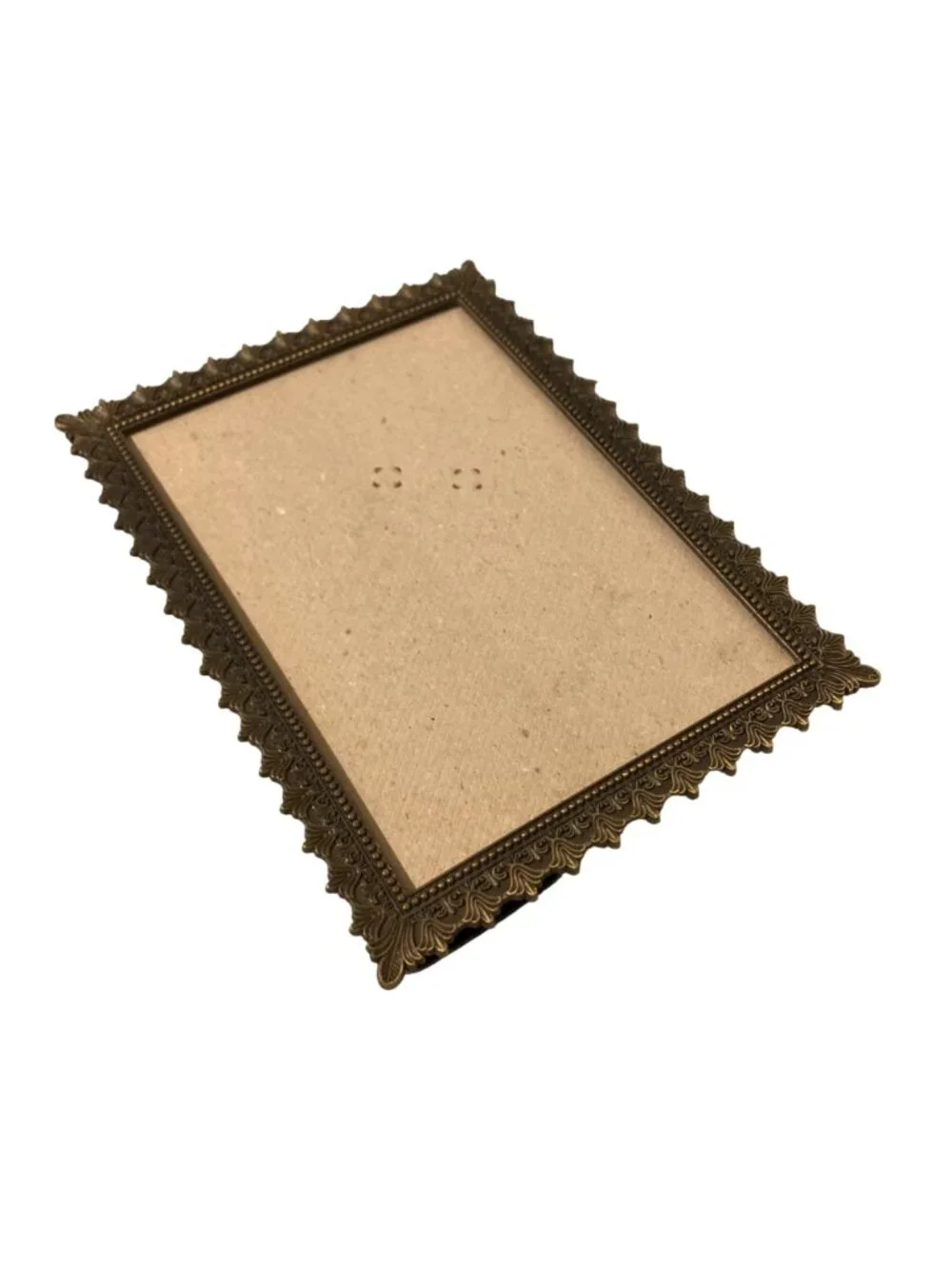 Ornate Metal Tabletop Picture Frame 8